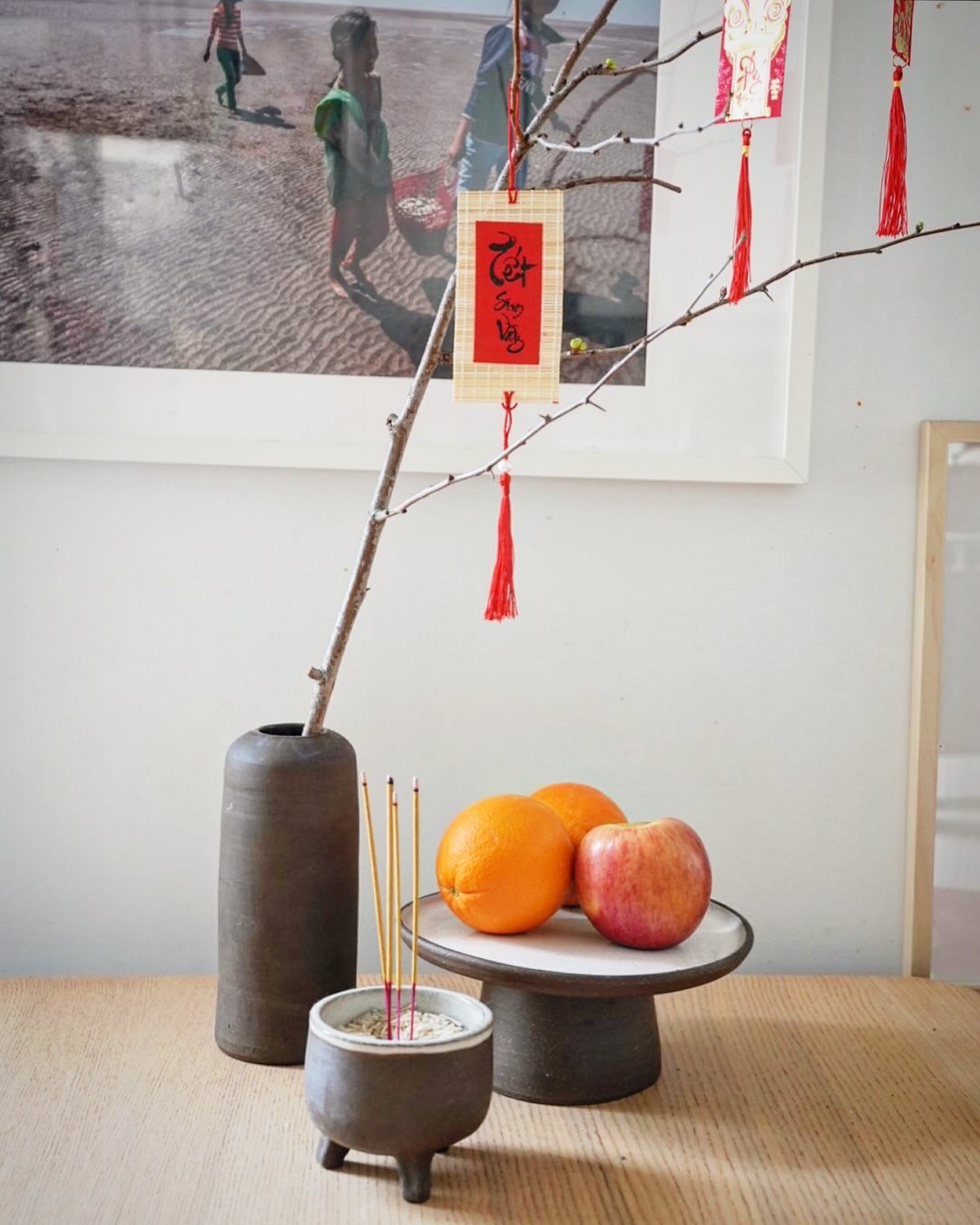 Lunar New Year altar